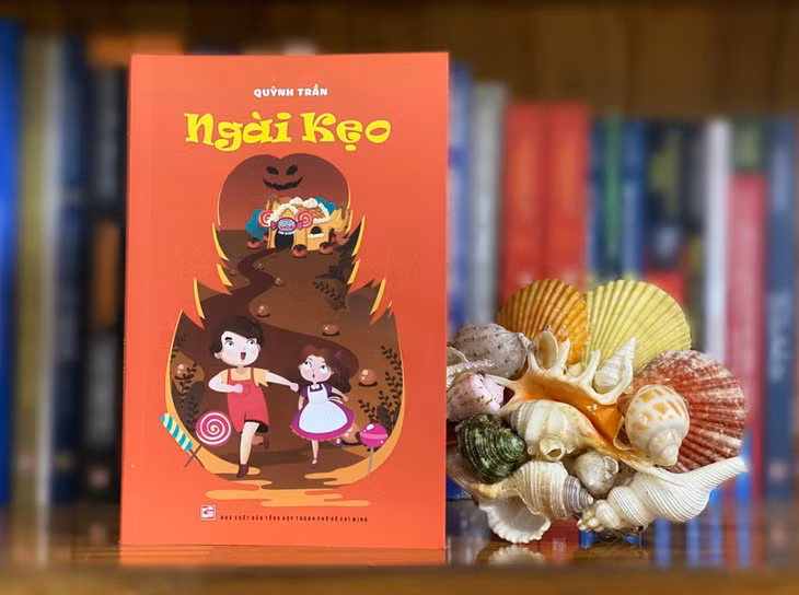 Cuốn sách thiếu nhi của tác giả Quỳnh Trần. Ảnh: Q. M.