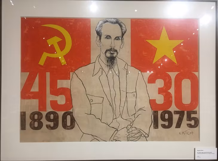 Tác phẩm Kỷ niệm ngày sinh Hồ Chủ tịch của tác giả Nguyễn Bích (1975)
