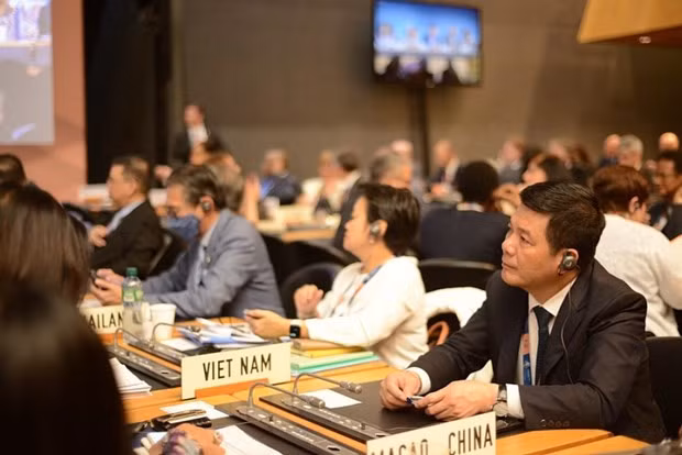 Viet Nam tham du Hoi nghi Bo truong WTO lan thu 12 tai Geneva hinh anh 1