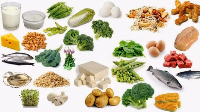 Thực phẩm hằng ngày là nguồn cung cấp chất dinh dưỡng tốt nhất.