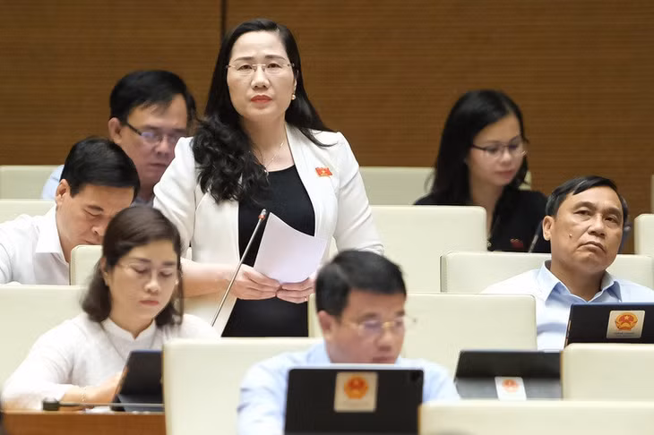 Đại biểu Nguyễn Thị Thủy (Ảnh: Quochoi.vn).