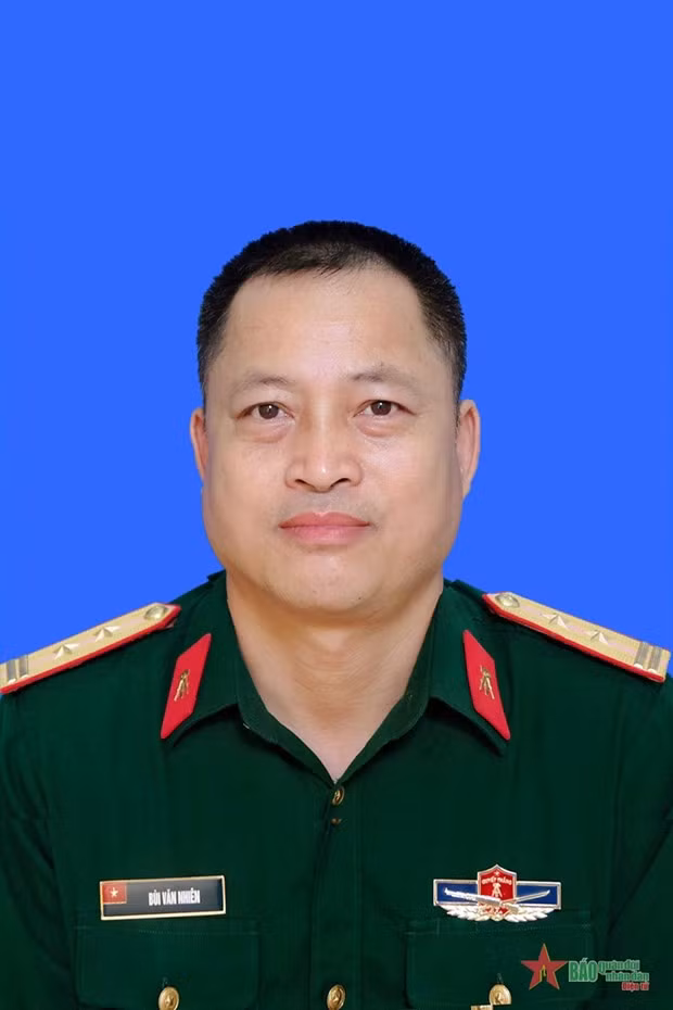 Trung tá Bùi Văn Nhiên. Ảnh: qdnd.vn