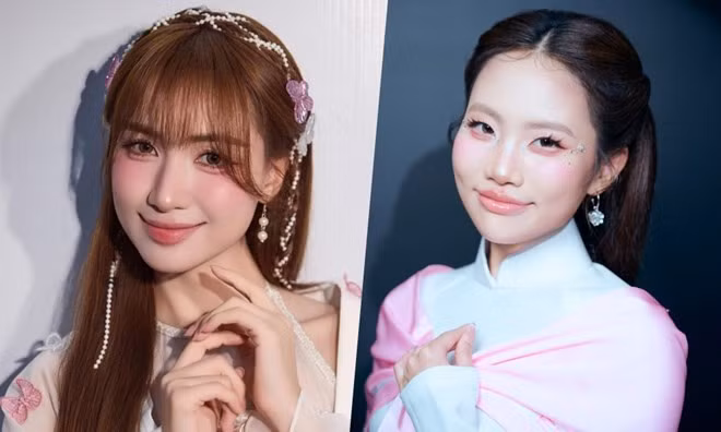 Hòa Minzy, Phương Mỹ Chi là 2 ca sĩ nổi bật trong năm 2025. Ảnh: Nhân vật cung cấp.