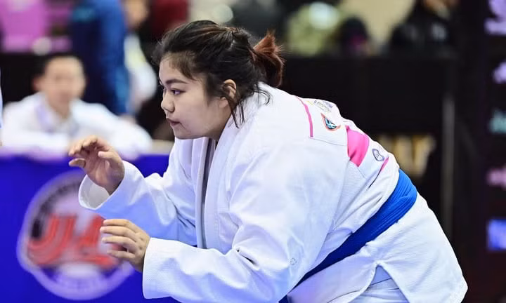 Nguyễn Thị Thanh Trúc là tài năng hàng đầu của jujitsu Việt Nam.