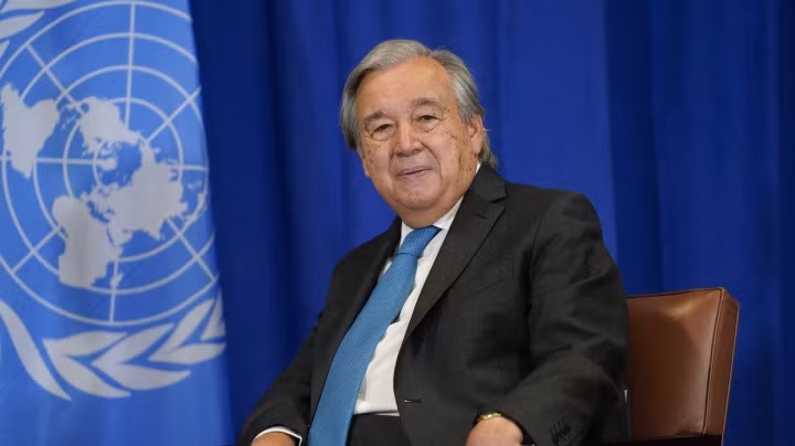 Tổng thư ký Liên hợp quốc Antonio Guterres. (Ảnh: AP)