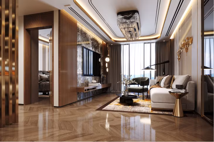 Tôn trọng sợi dây kết nối của đại gia đình và sự riêng tư của mỗi cá nhân, văn hóa đã được giáo dục từ khi còn nhỏ, anh chị Hưng, Thủy chọn mua cho ba mẹ siêu phẩm căn hộ 1+.