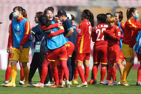 Đội tuyển nữ giành vé dự World Cup 2023