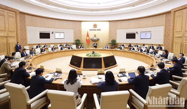 Toàn cảnh phiên họp Chính phủ thường kỳ tháng 11.
