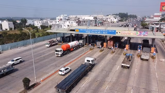 Dự án BOT QL51 chưa dừng thu phí vào ngày 17/12 như đề xuất của Cục Đường bộ Việt Nam trước đó. Ảnh: S.Đ
