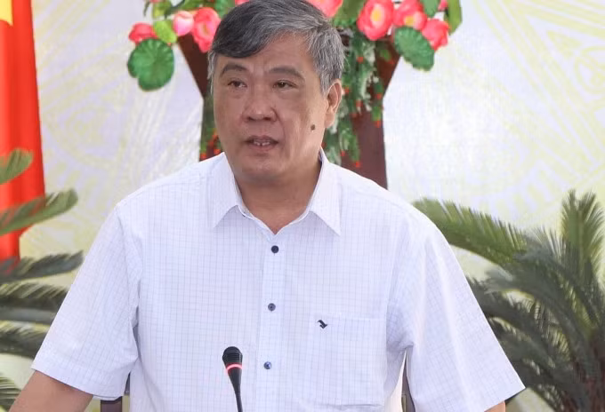 Ông Phong là Tỉnh ủy viên, trước khi giữ cương vị Phó chủ tịch tỉnh Bình Thuận, ông làm Giám đốc Sở Tài chính. Ảnh: Cổng thông tin Bình Thuận