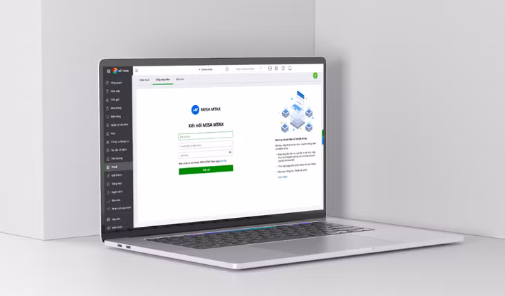 MISA mTax - cổng kết nối đến Tổng cục Thuế được tích hợp ngay trên phần mềm
