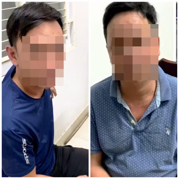 Đối tượng Võ Duy Tân và Dương Tấn Nghĩa.