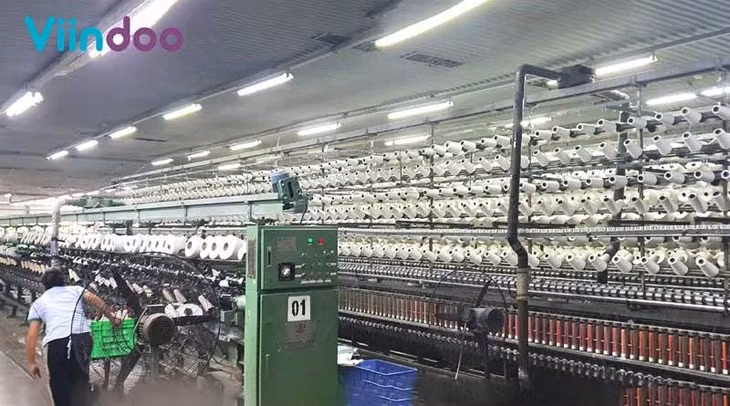 Dây chuyền sản xuất Dệt may tại X20 Nam Định.