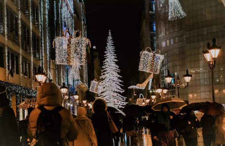 Chợ Giáng sinh sớm ở Budapest ảnh 1