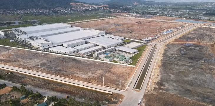 Hạ tầng KCN Sông Khoai (TX Quảng Yên) đang khẩn trương được đầu tư hoàn thiện để thu hút thêm các nhà đầu tư thứ cấp.