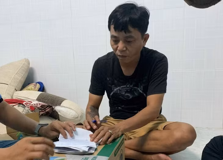 Đối tượng Nguyễn Văn Tuấn.
