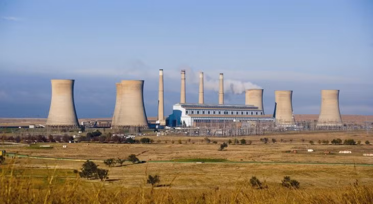 Nhà máy điện Camden của công ty điện lực nhà nước Eskom (Nam Phi). Ảnh minh họa: eskom.co.za