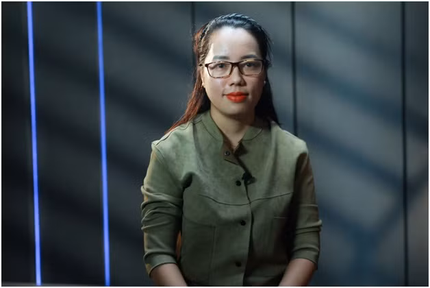 Chị Nguyễn Thị Diễm Hương, người thắng giải “Nhà môi giới bất động sản dự án uy tín” năm 2021.