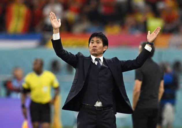 Hajime Moriyasu từng suýt bị sa thải sau những kết quả thất vọng của Nhật Bản một năm trước.