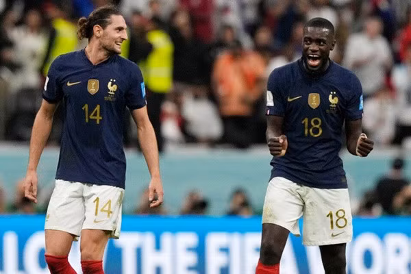 Cả Rabiot và Upamecano đang gặp vấn đề về sức khỏe.