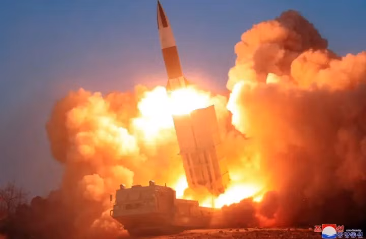 Triều Tiên liên tục thử tên lửa từ đầu năm đến nay (Ảnh: Reuters)