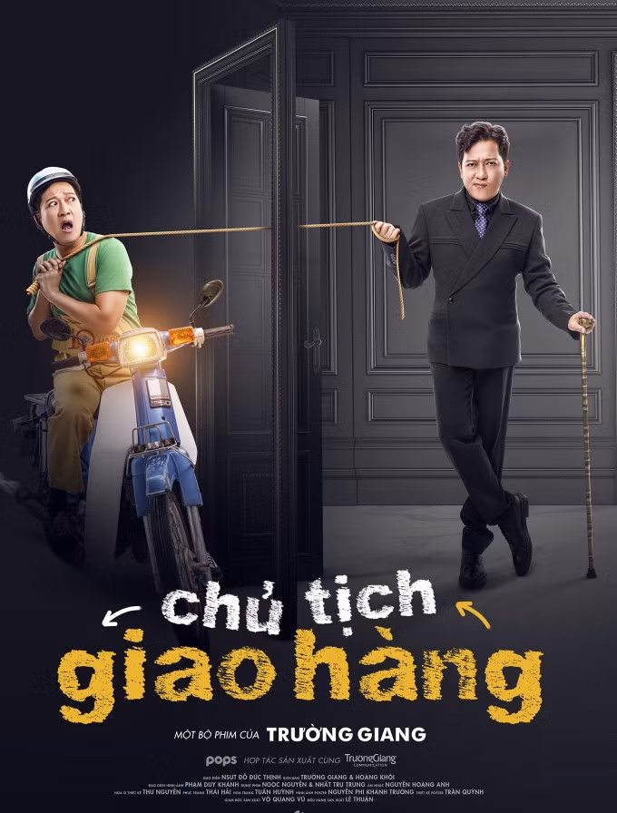 Poster phim "Chủ tịch giao hàng" do Trường Giang sản xuất. Ảnh: Nhân vật cung cấp