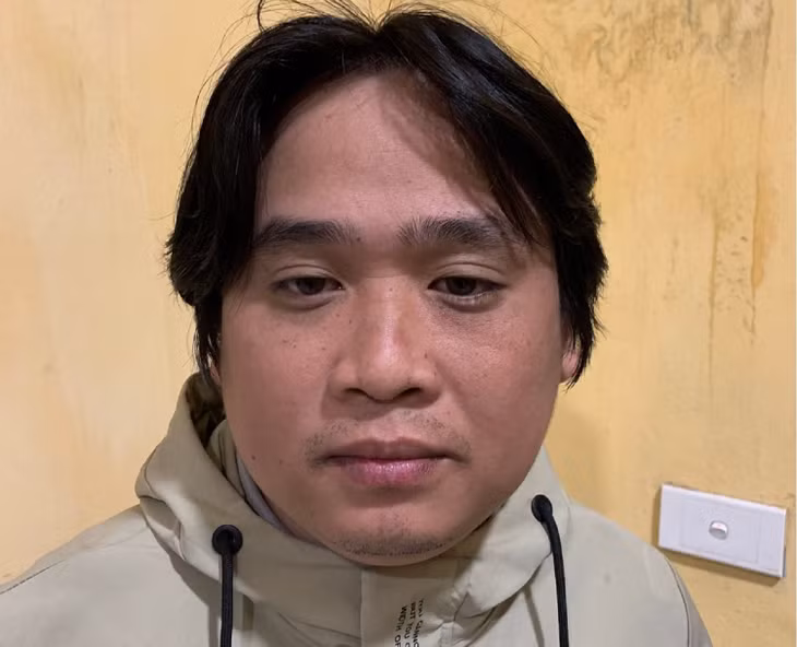 Anh Võ Thành Lợi tại cơ quan Công an