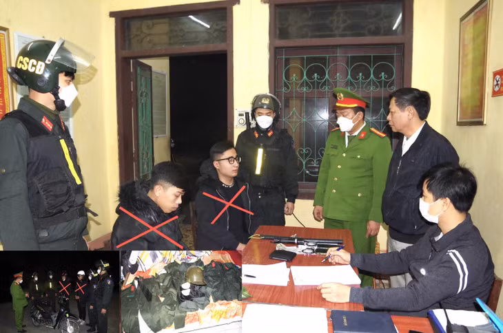 Phạm Thế Đồng và Bùi Thế Huy bị Cơ quan Công an bắt giữ.