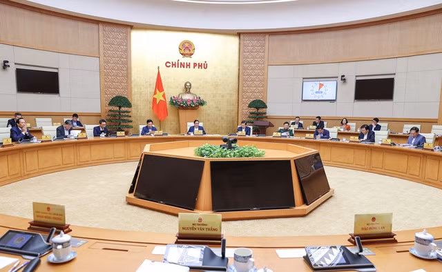 Sau một ngày làm việc khẩn trương, sôi nổi, trách nhiệm, phiên họp đã hoàn thành chương trình đề ra - Ảnh: VGP/Nhật Bắc