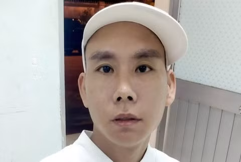 Lê Thái Bình Vương tại cơ quan công an.