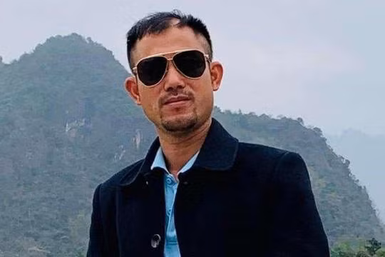 Đối tượng Vũ Văn Sơn lúc chưa bị bắt