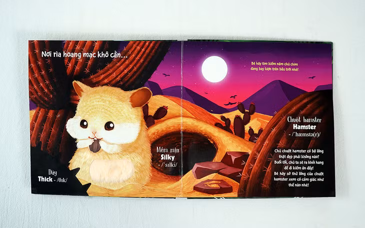 Bộ lông của chú chuột hamster.