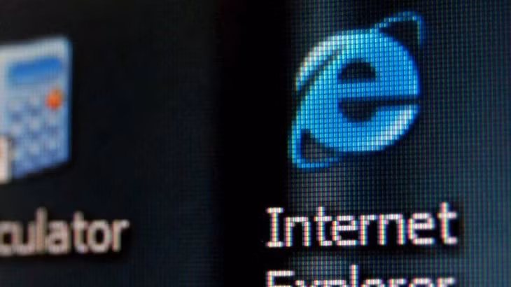 Internet Explorer hiện chỉ còn chiếm một phần nhỏ thị trường mà nó từng thống trị. Ảnh: ABC News.