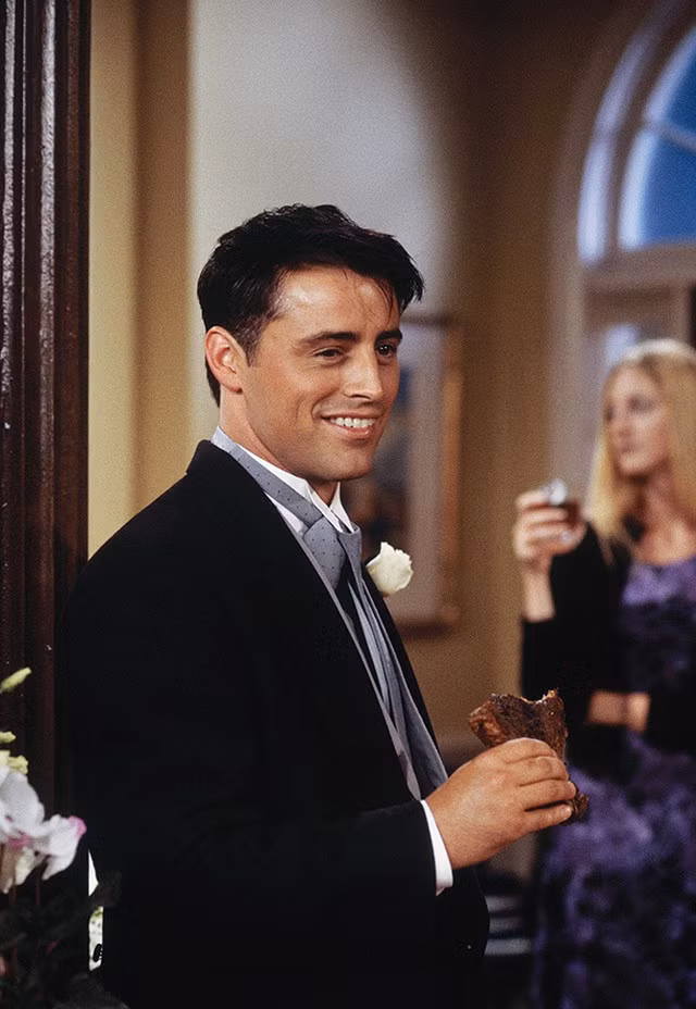Matt LeBlanc khi tham gia Friends.
