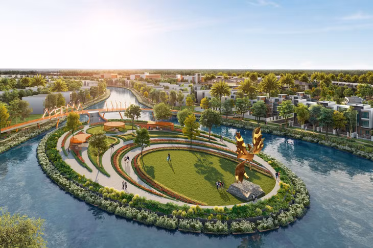 Aqua City của Novaland, một dự án có tỷ lệ cây xanh cao, tạo môi trường sống an toàn và trong lành. Ảnh: VGP/Nhã An. Aqua City của Novaland, một dự án có tỷ lệ cây xanh cao, tạo môi trường sống an toàn và trong lành. Ảnh: VGP/Nhã An.