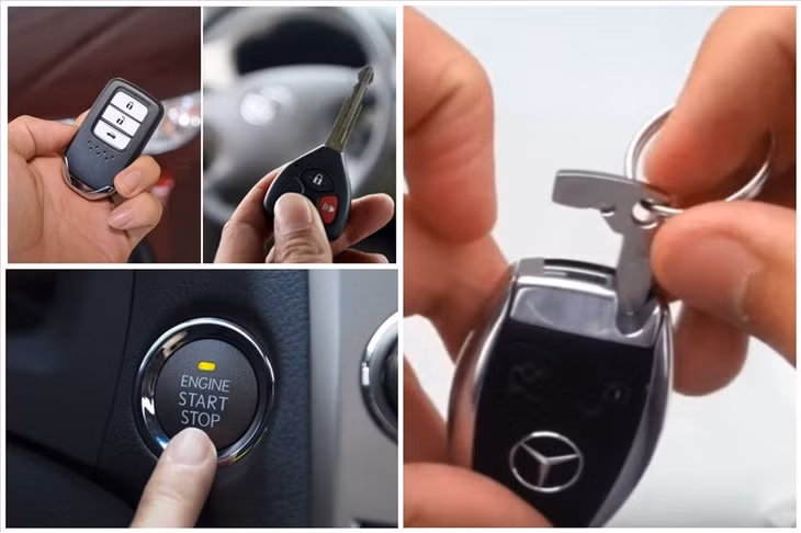 Để tránh những trường hợp bất tiện thì người lái xe nên trang bị thêm chìa khóa cơ để đề phòng khi hết pin. Đồ hoạ: Ánh Nhiên