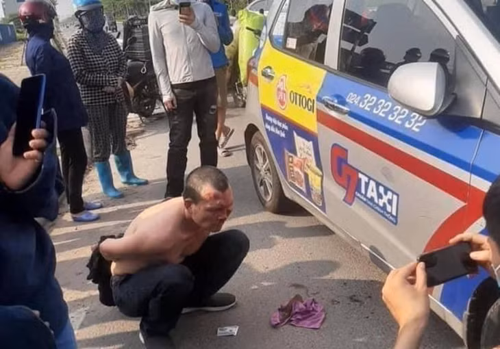 Hiện trường vụ việc.
