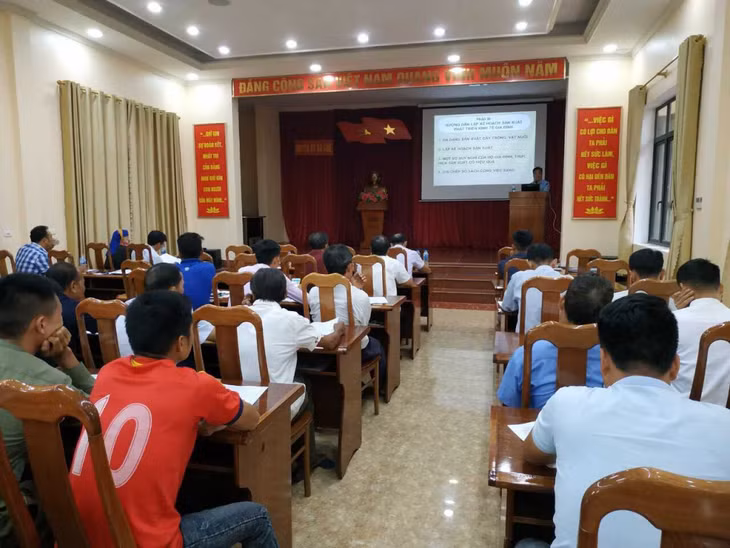 HND huyện Ba Chẽ tập huấn nghiệp vụ công tác hội năm 2020 cho cán bộ hội cơ sở.