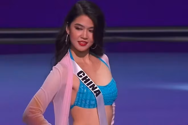 Bán kết Hoa hậu Hoàn vũ 2020: Khánh Vân gợi cảm trình diễn bikini ảnh 2