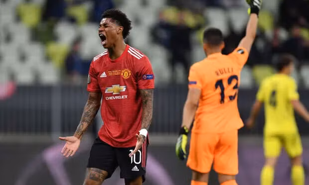 Man Utd không thể đánh bại sự lì lợm của Villarreal dù chơi chủ động hơn trong phần lớn thời gian. Ảnh: Reuters.