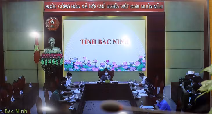 Bắc Ninh đã phát hiện ổ dịch trong cụm công nghiệp Khắc Niệm (TP. Bắc Ninh). Ảnh: VGP/Đình Nam Bắc Ninh đã phát hiện ổ dịch trong cụm công nghiệp Khắc Niệm (TP. Bắc Ninh). Ảnh: VGP/Đình Nam