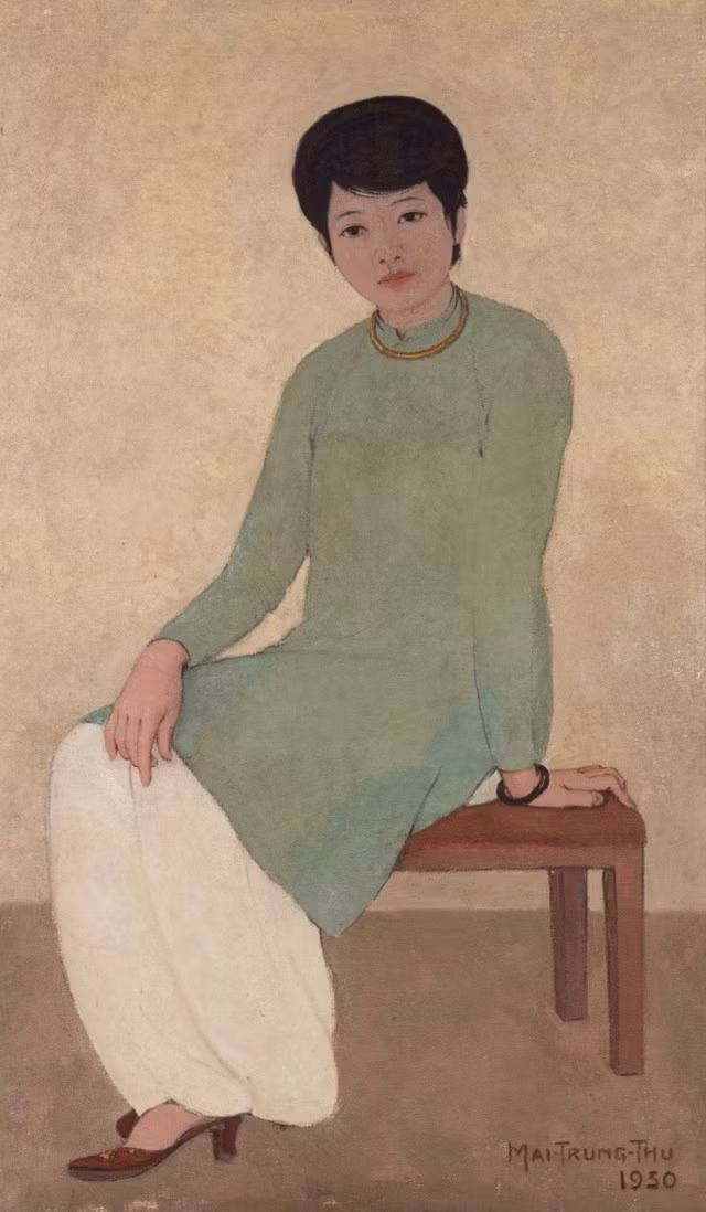 Bức "Chân dung Madam Phương" của họa sĩ Mai Trung Thứ (1906 - 1980) được nhà đấu giá Sotheby Hồng Kông bán ra ngày 18/4 vừa qua, đạt mức giá 24.375.000 đô la Hồng Kông (tương đương gần 72,5 tỷ đồng). Bức tranh sơn dầu kích thước 135,5 x 80cm được thực hiện vào năm 1930.