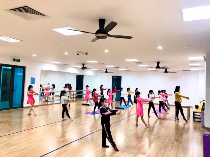 Cung VHTTN Quảng Ninh là "cái nôi" ươm mầm nhiều tài năng nhí.
