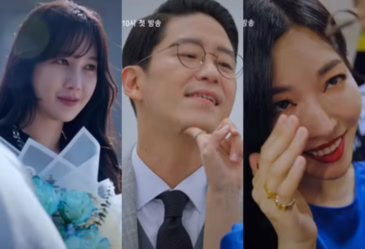 Dàn nhân vật chính 'Penthouse' trong teaser mới công bố. ẢNH: CHỤP MÀN HÌNH