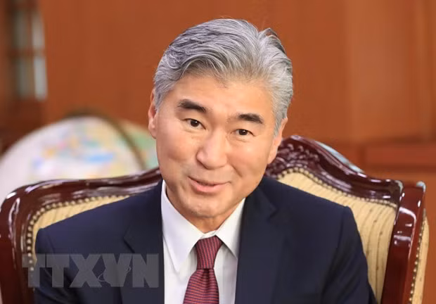 Tong thong Joe Biden bo nhiem dac phai vien My ve Trieu Tien hinh anh 1