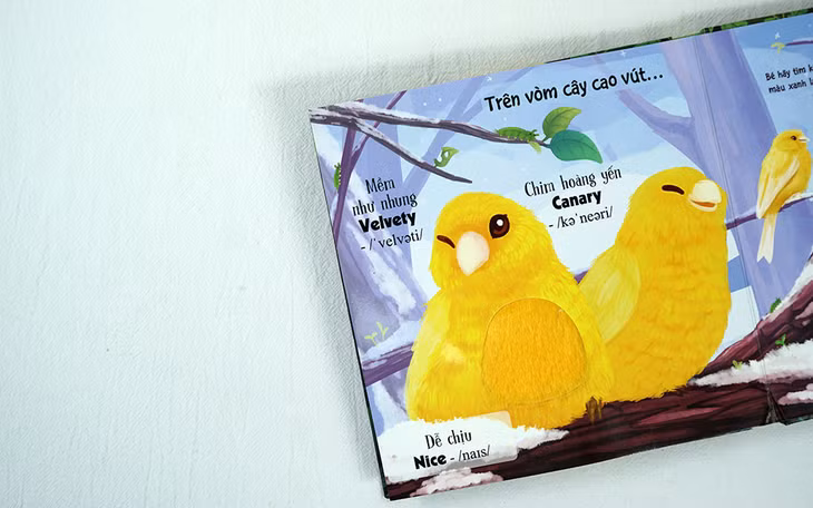 Những chú gà con lông vàng óng.