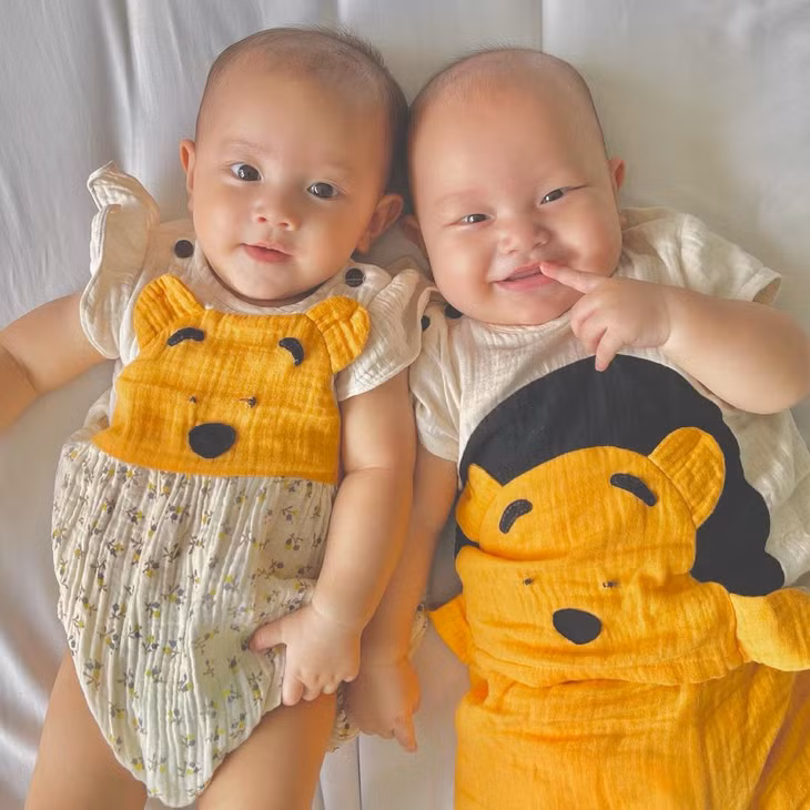 Cặp song sinh của Hà Hồ - Kim Lý được yêu mến ảnh 8