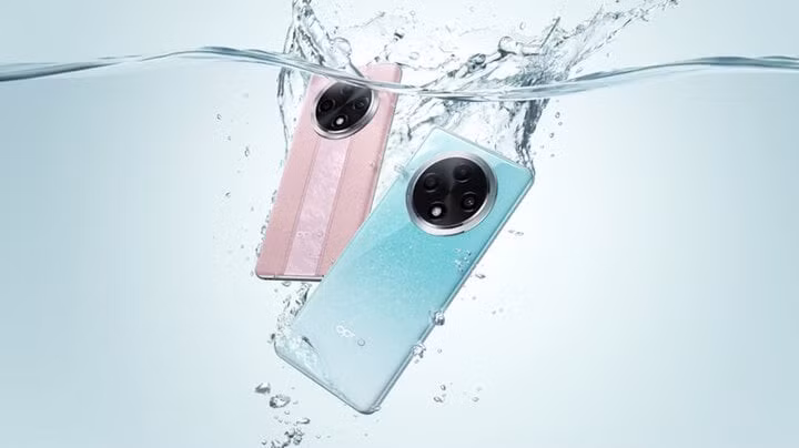 Oppo A3 Pro có màu sắc lấy cảm hứng từ thời nhà Tống, đạt chuẩn kháng nước IP69.