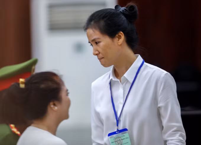 Bị cáo là cựu nhân viên của bà Phương Hằng. Ảnh: Quỳnh Trần