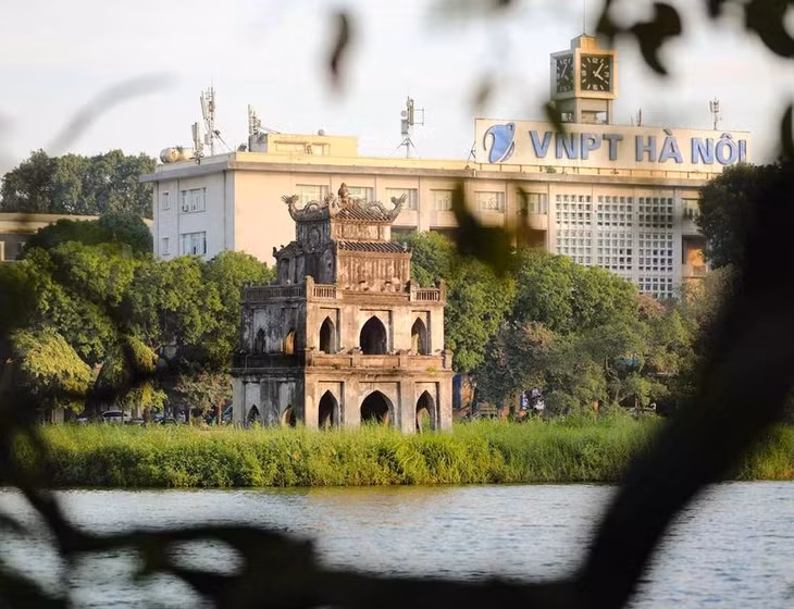 Hà Nội ngày nắng, chiều tối có thể có mưa dông rải rác. (Ảnh: Thanh Tùng/TTXVN)